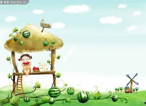 吃田瓜搞笑视频素材下载,欢乐无限